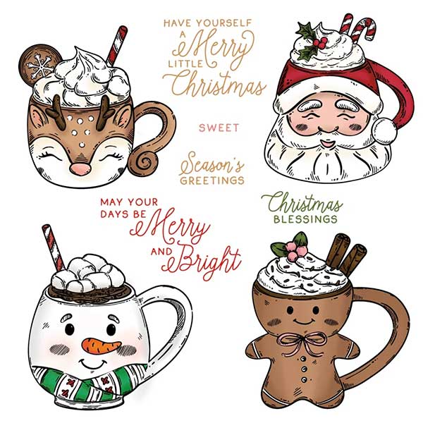 Honey Bee Stamps Sweet Season Mugs Honey Cuts
