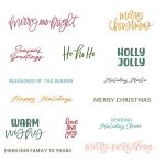 Honey Bee Stamps Simply Stated: Holiday Stamp