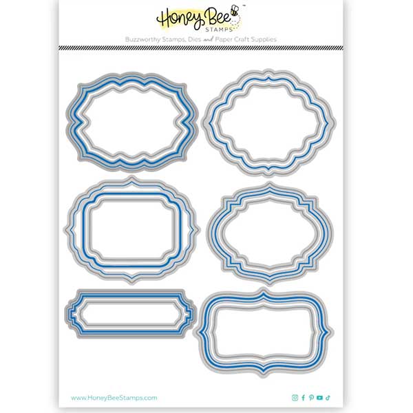 Honey Bee Stamps Festive Frames Honey Cuts