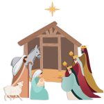 Honey Bee Stamps Lovely Layers: Nativity Scene Honey Cuts