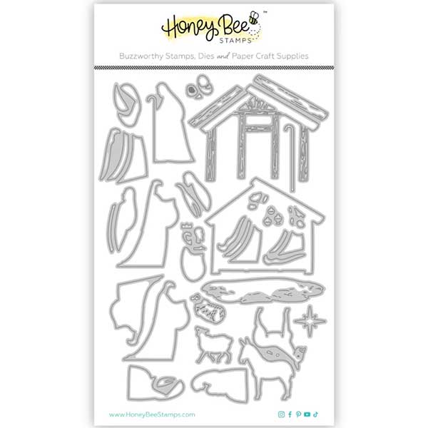 Honey Bee Stamps Lovely Layers: Nativity Scene Honey Cuts