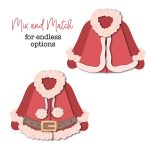 Honey Bee Stamps Lovely Layers: Coat Holiday Add-On Honey Cuts