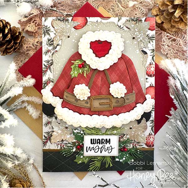 Honey Bee Stamps Lovely Layers: Coat Honey Cuts