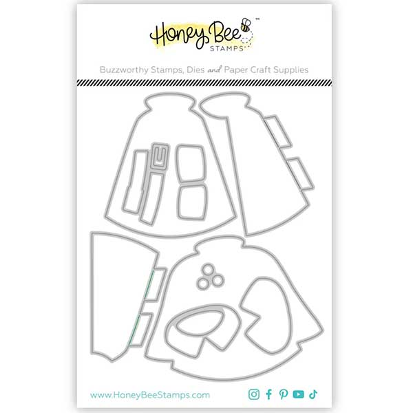 Honey Bee Stamps Lovely Layers: Coat Honey Cuts