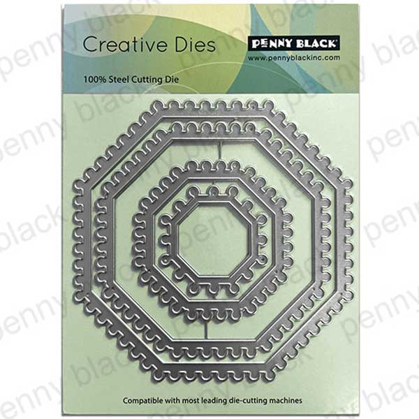 Penny Black Adorned Dies