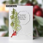 Penny Black Winter Trees Dies