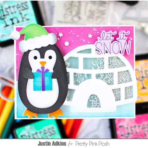 Pretty Pink Posh Igloo Shaker Dies