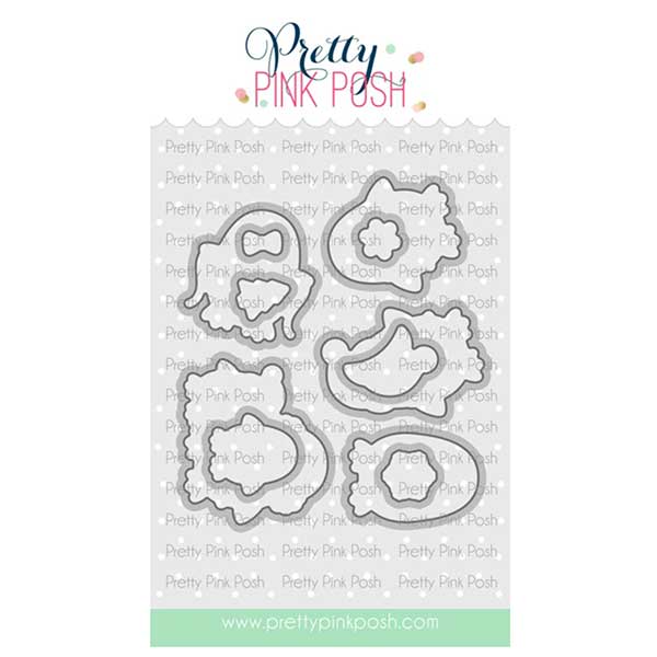 Pretty Pink Posh Penguin Friends Coordinating Dies