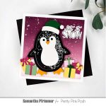 Pretty Pink Posh Penguin Shaker Dies