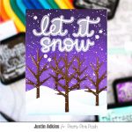 Pretty Pink Posh Winter Trees Dies