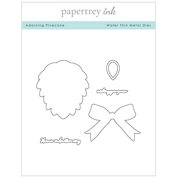 Papertrey Ink Adorning Pinecone Die Set
