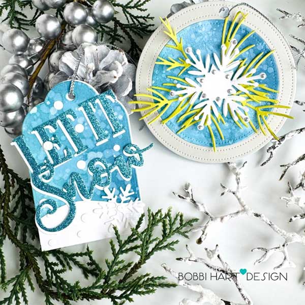 Papertrey Ink Holiday Tag: Let it Snow Dies