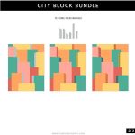 Concord & 9th City Block Stamp Set