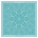 Honey Bee Stamps Snowflake Symphony Background Stencil