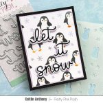 Pretty Pink Posh Layered Penguins Stencils (3 Pack)