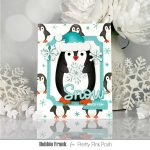 Pretty Pink Posh Layered Penguins Stencils (3 Pack)