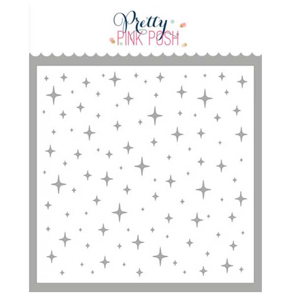 Pretty Pink Posh Twinkle Stencil