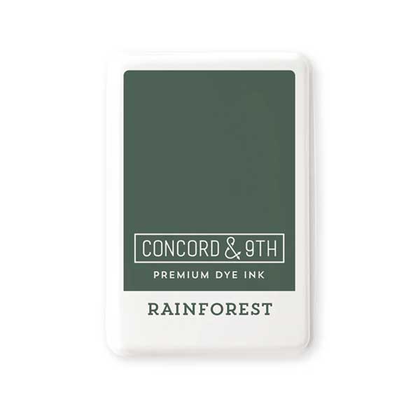 Concord &amp; 9th Ink Pad: Rainforest
