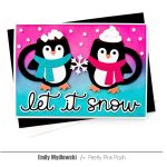 Pretty Pink Posh Winter Wonderland Clay Confetti