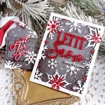 Papertrey Ink Holiday Tag: Let it Snow Dies