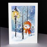 Penny Black Cones & Berries Cling Stamp Set