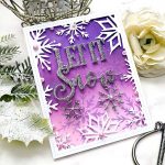 Papertrey Ink Cover Plate: Let it Snow Dies