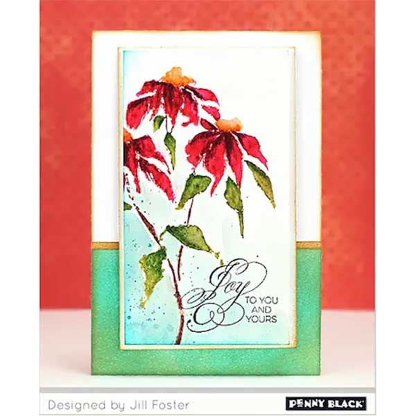 Penny Black La Fleur Rouge Stamp Set