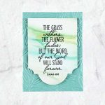 Papertrey Ink Reflections: Isaiah 40 Stamp