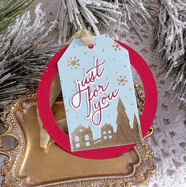 Papertrey Ink This is Big Sentiments: Christmas Tags Die Set