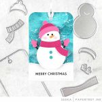 Papertrey Ink Holiday Tag: Snowman Dies