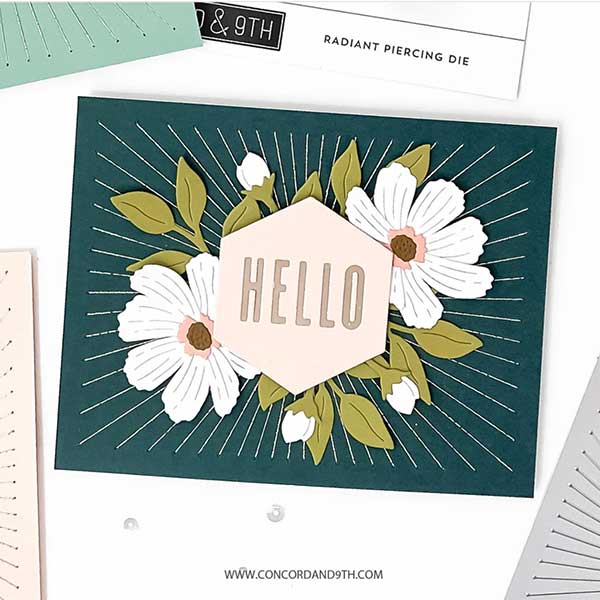 concord &amp; 9th Radiant Piercing Die