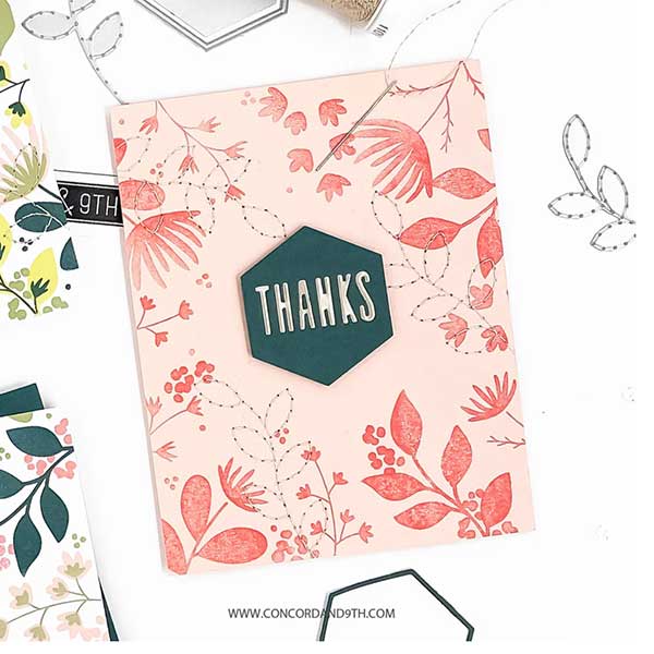 Concord &amp; 9th Wild Meadow Turnabout™ Stamp Set