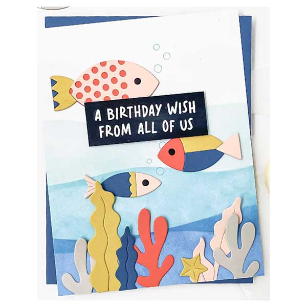 Concord &amp; 9th Fish Friends Stamp Set