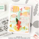 Concord & 9th Fish Friends Stencil Pack