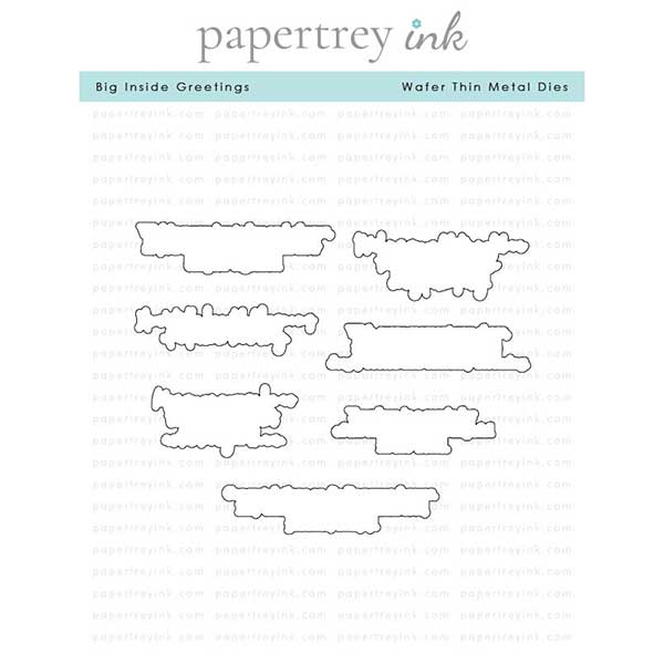 Papertrey Ink Big Inside Greetings Dies