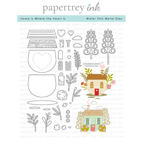 Papertrey Ink Home Is Where The Heart Is Dies