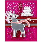 Spellbinders Dashing Reindeer Registration Press Plate & Die Set