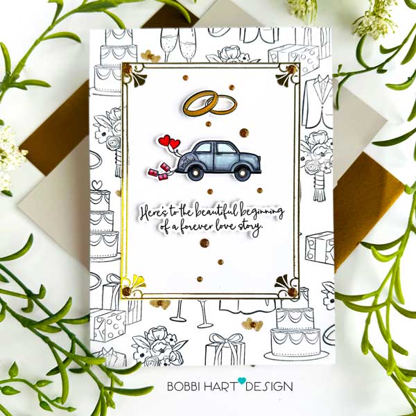 Papertrey Ink Big Inside Greetings Stamp