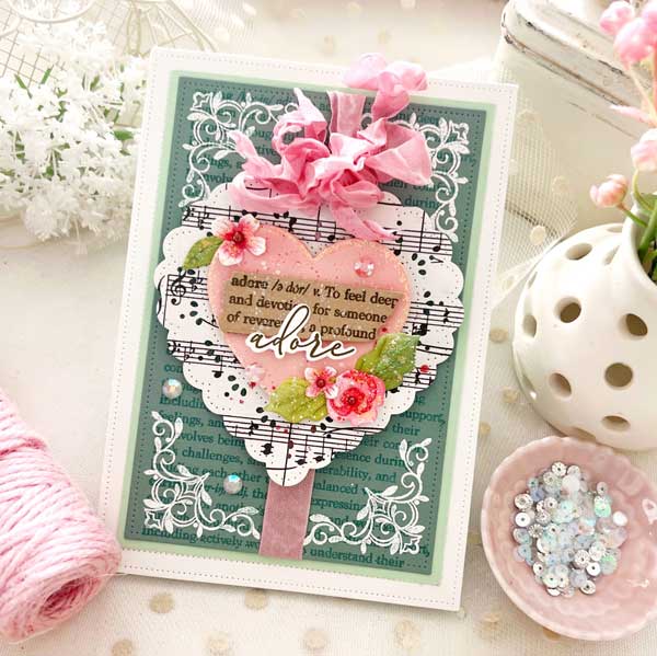 Papertrey Ink This is Big Sentiments: Definitions of Love Stamp