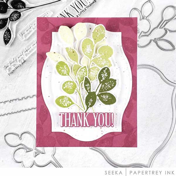 Papertrey Ink Love to Layer: Polished Points Dies