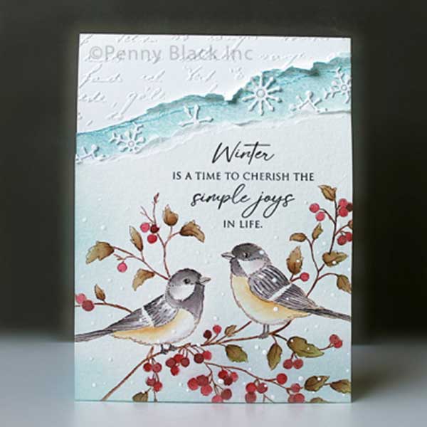 Penny Black Simple Joys Stamp Set