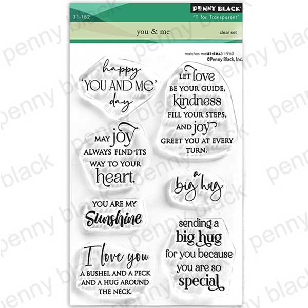 Penny Black You &amp; Me Stamp Set