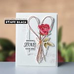 Penny Black Sparkle of Love Stamp Set