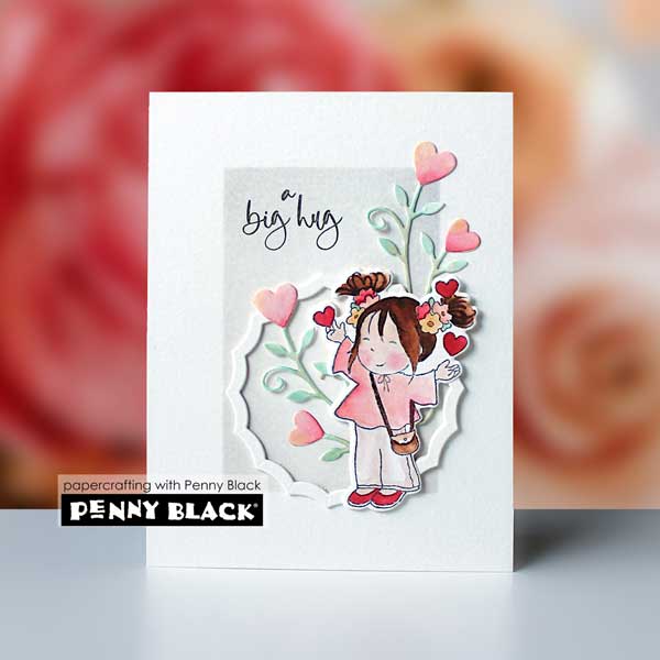 Penny Black Sweet Rose Stamp Set
