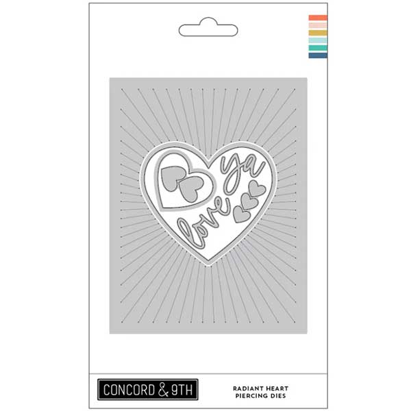 Concord &amp; 9th Radiant Heart Piercing Dies