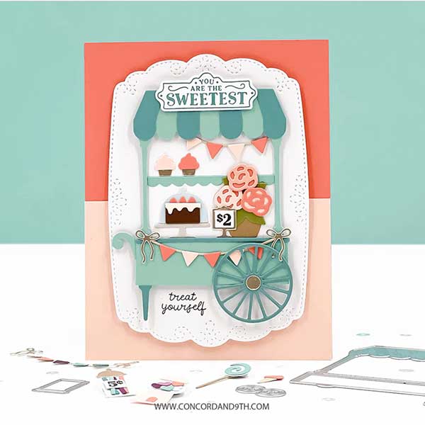Concord &amp; 9th Sweet Cart Stamp Set