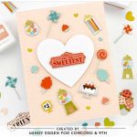 Concord & 9th Sweet Cart Stamp Set
