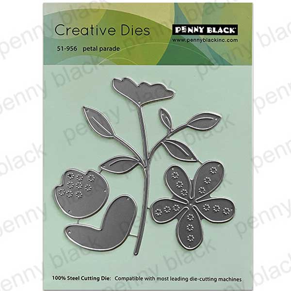 Penny Black Petal Parade Dies