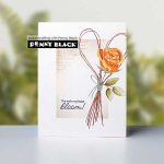 Penny Black Heart Petals Cut-Outs