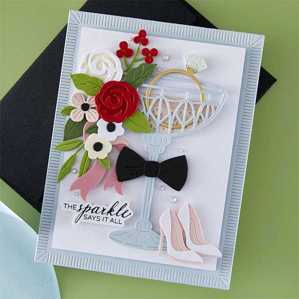 Spellbinders Linear Touch Rectangles and Tag Dies